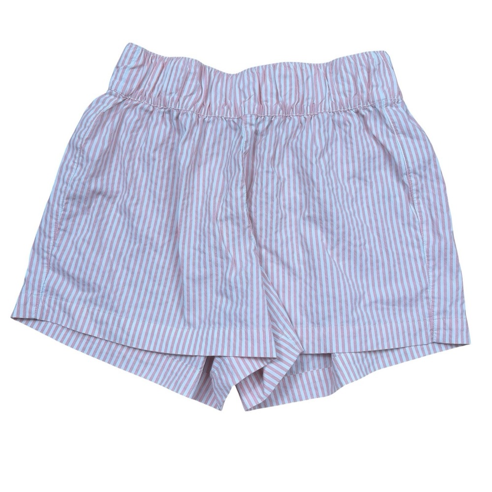 Vineyard Vines Performance Striped Shorts Women's XS‎ (Inseam 2.5) Pink White